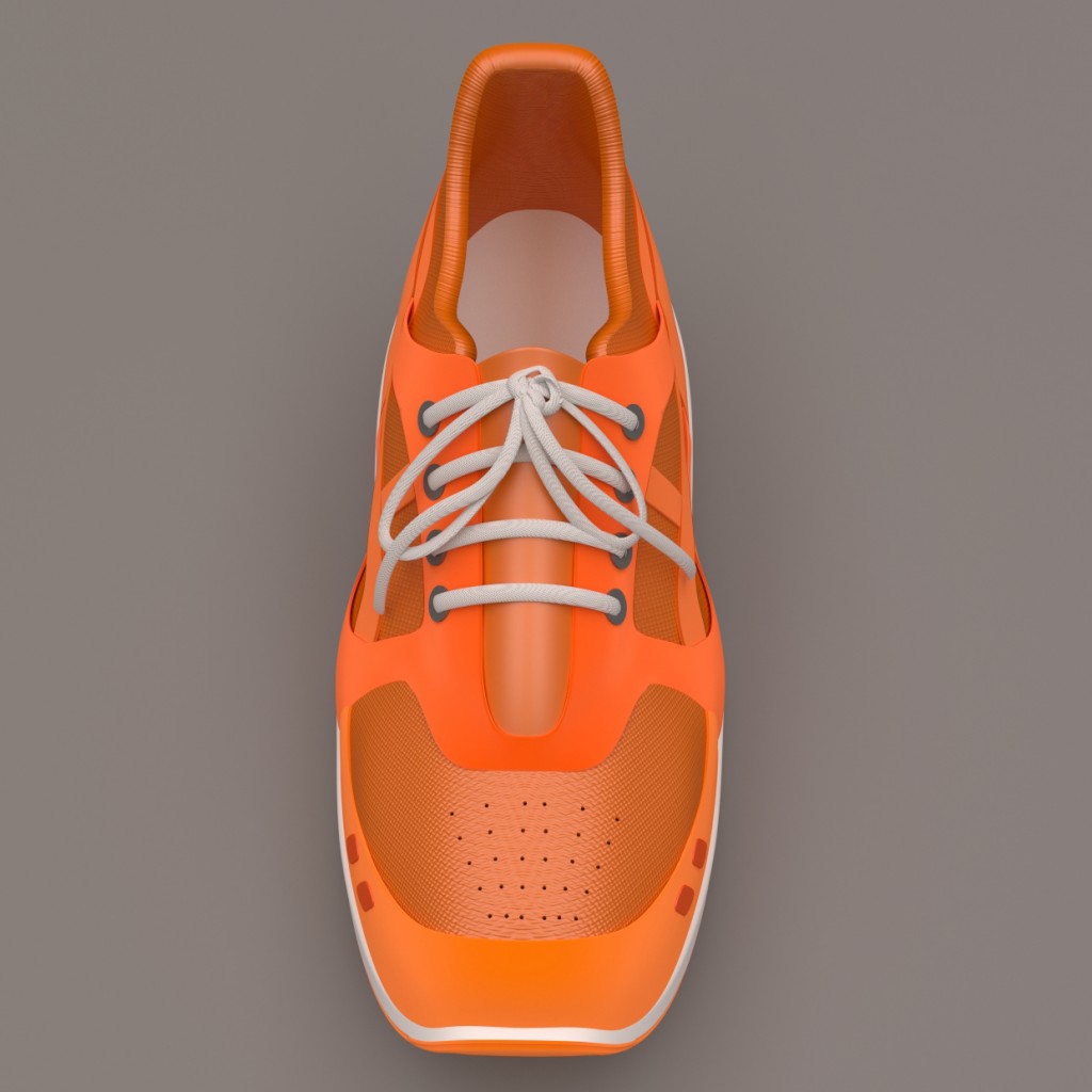 Orange Sneaker preview image 3